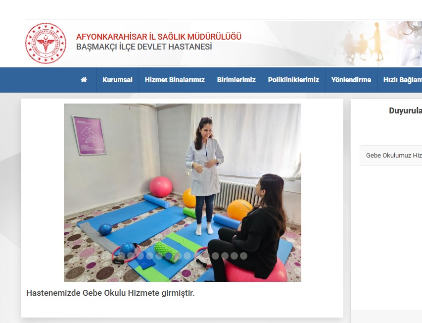 Afyonkarahisar'da Entegre Hastaneler Web Siteleri Yayınlandı