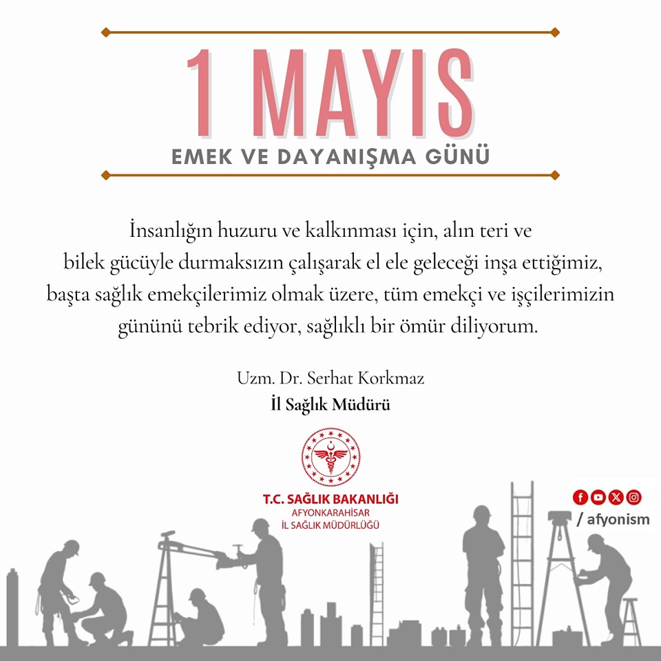 Afyonkarahisar'dan Emekçi Sağlık Çalışanlarına Özel Kutlama