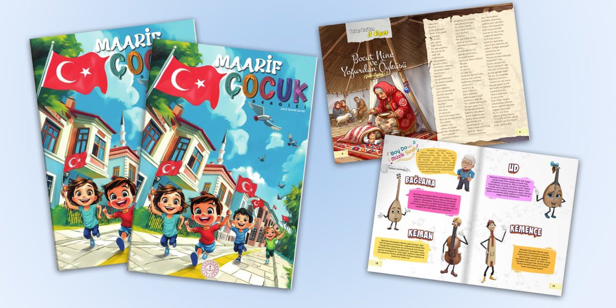 MEB'den Çocuklara Özel Maarif Çocuk Dergisi: Yalnız Okuyucu Değil, Aktif Katılımcı