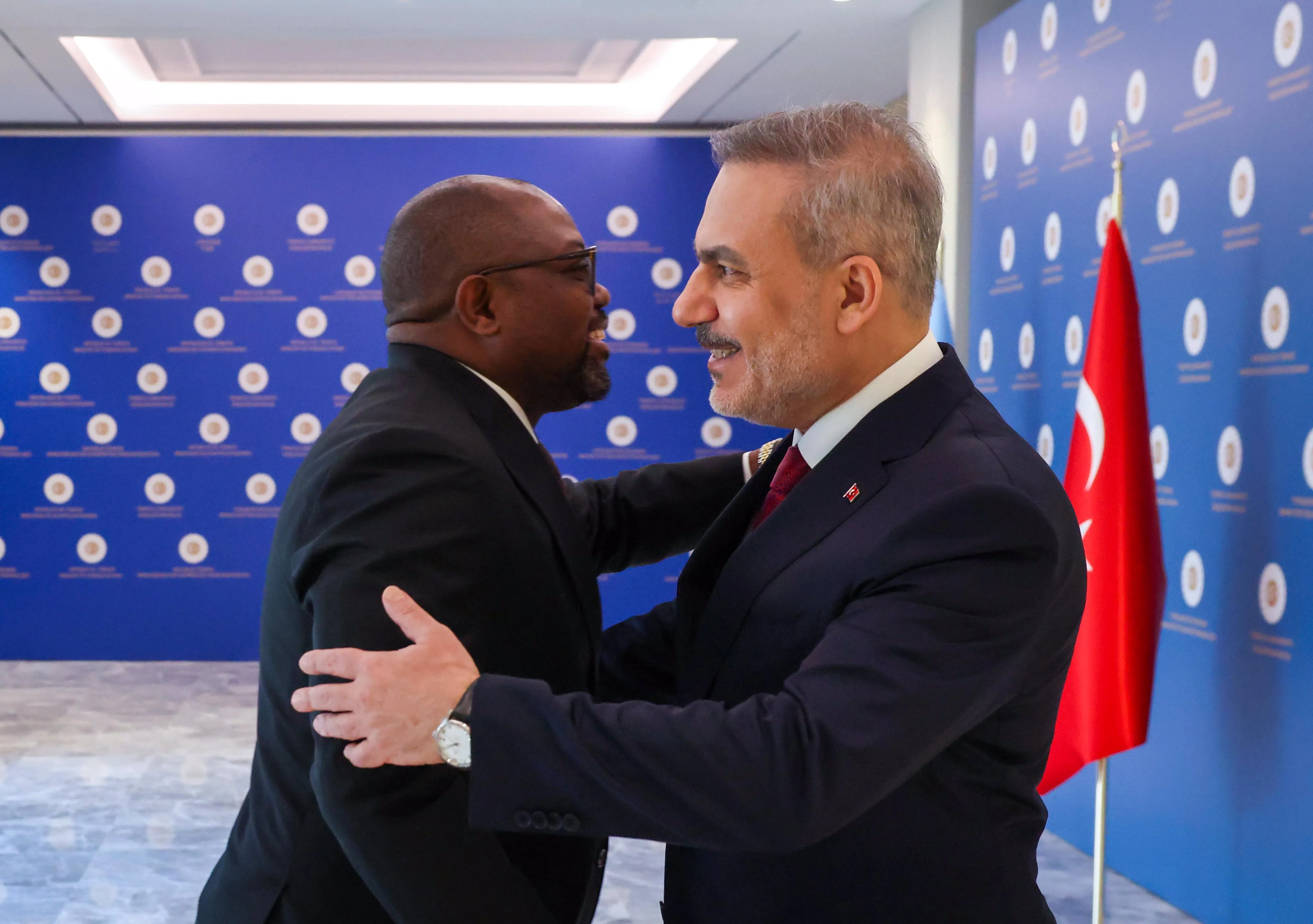 Hakan Fidan, Botswana Dışişleri Bakanı ile görüştü