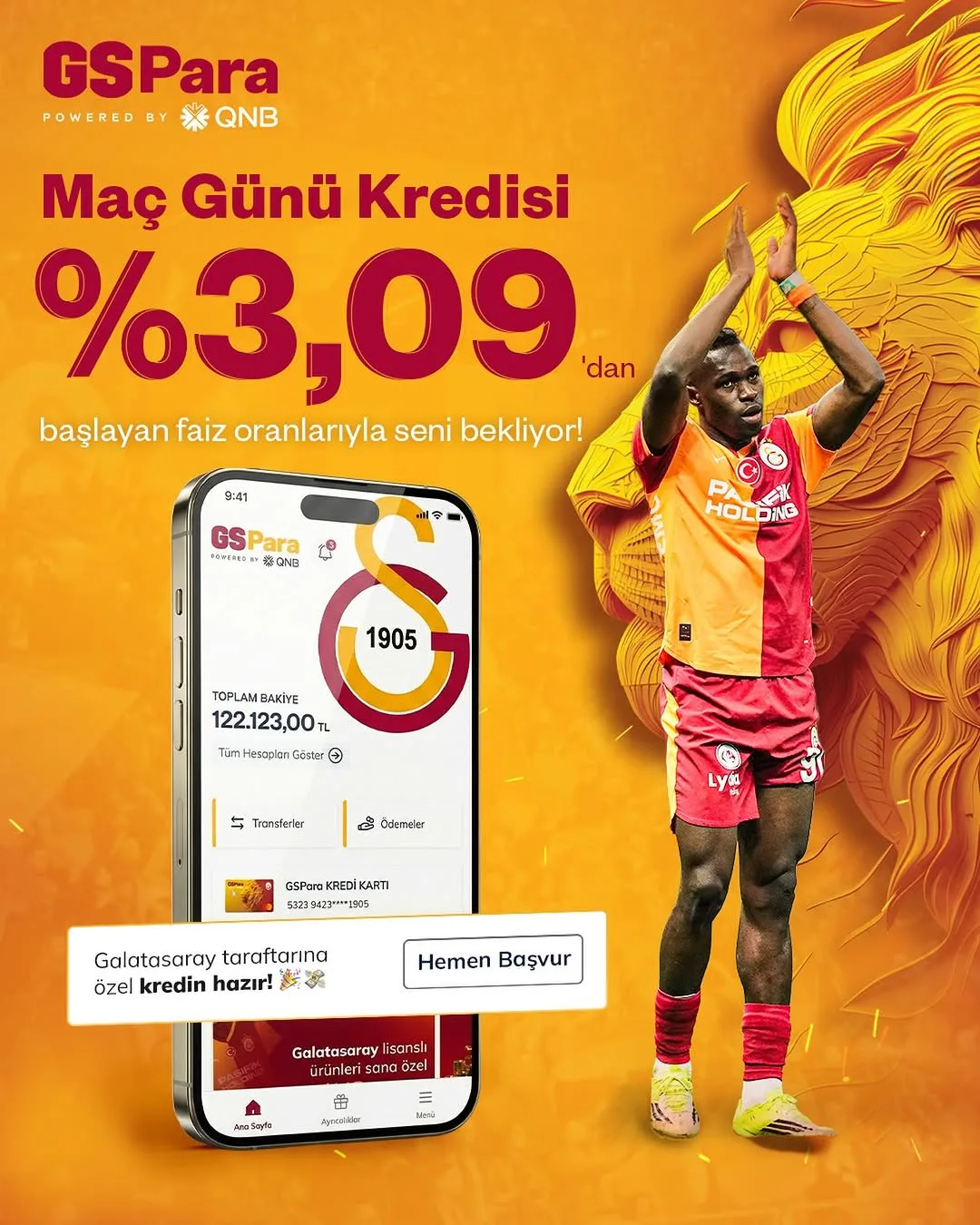 Galatasaraylılara Özel Maç Günü Fırsatı GSPara'da!