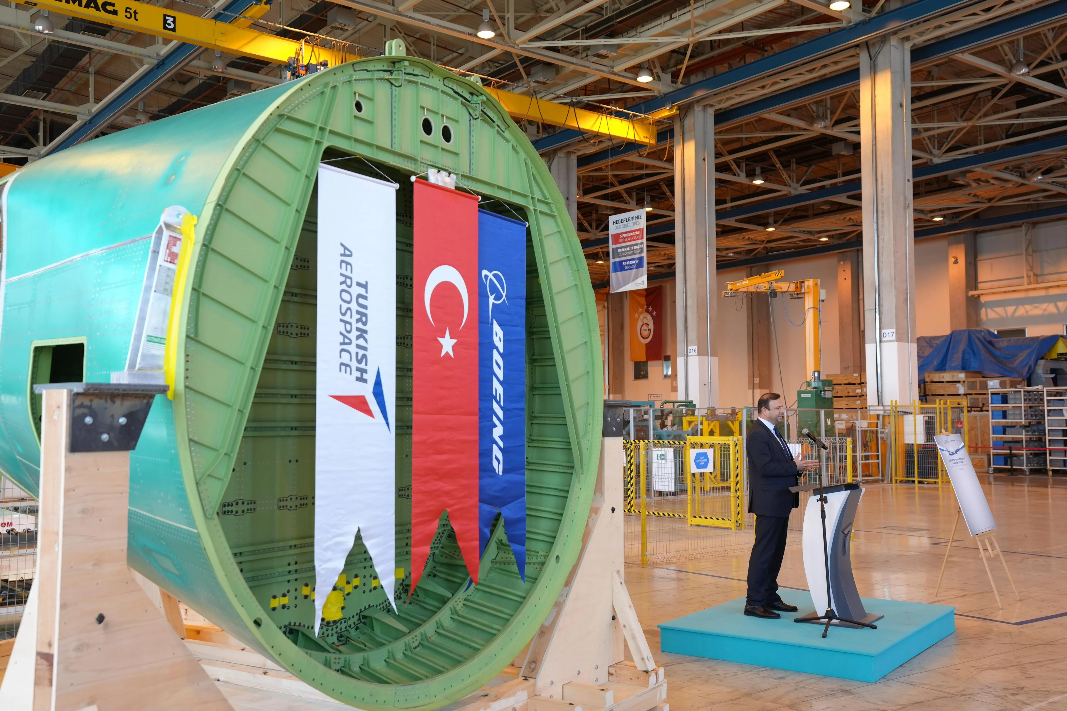 TUSAŞ'tan Boeing 737 MAX10 Teslimatı