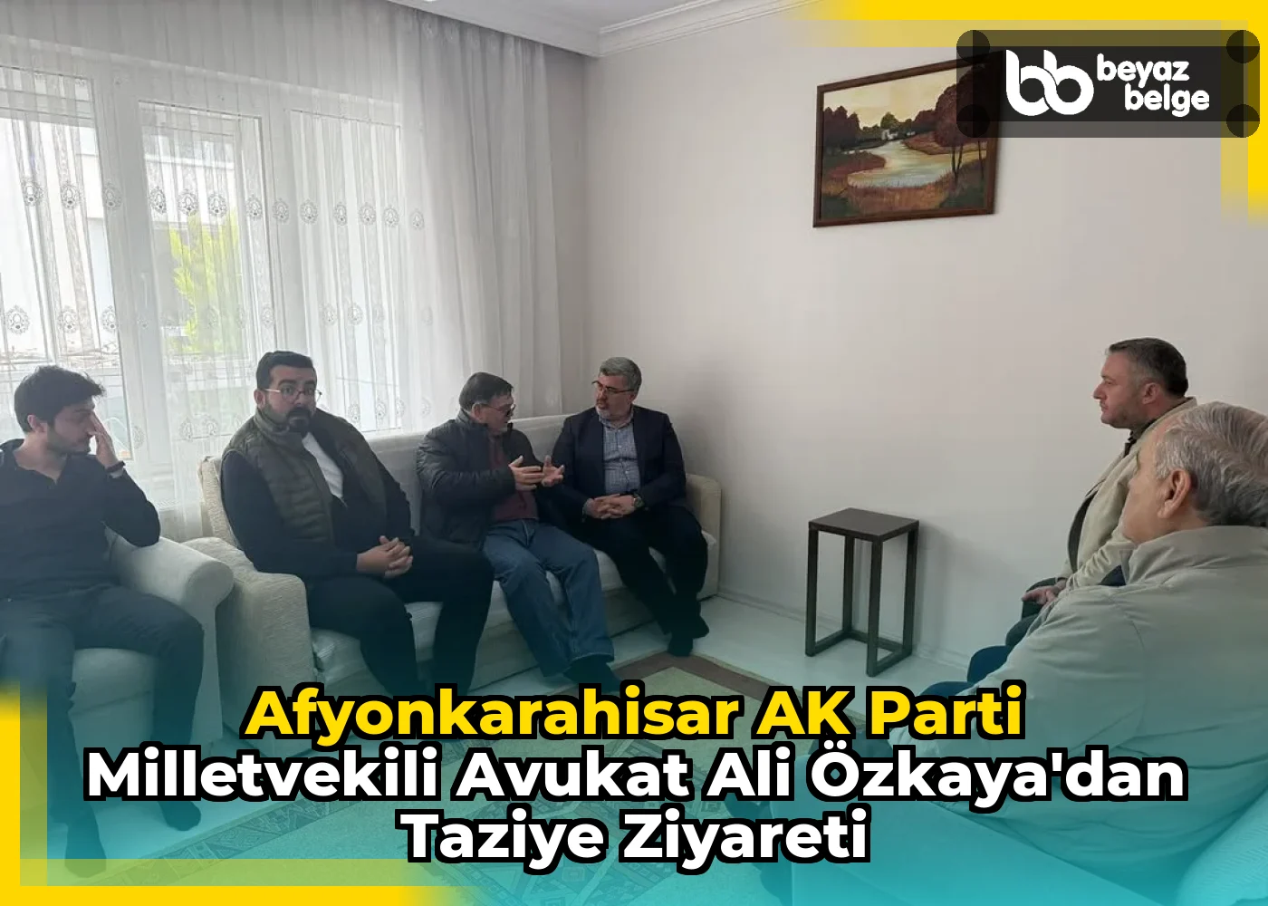 Afyonkarahisar AK Parti Milletvekili Avukat Ali Özkaya'dan Taziye Ziyareti
