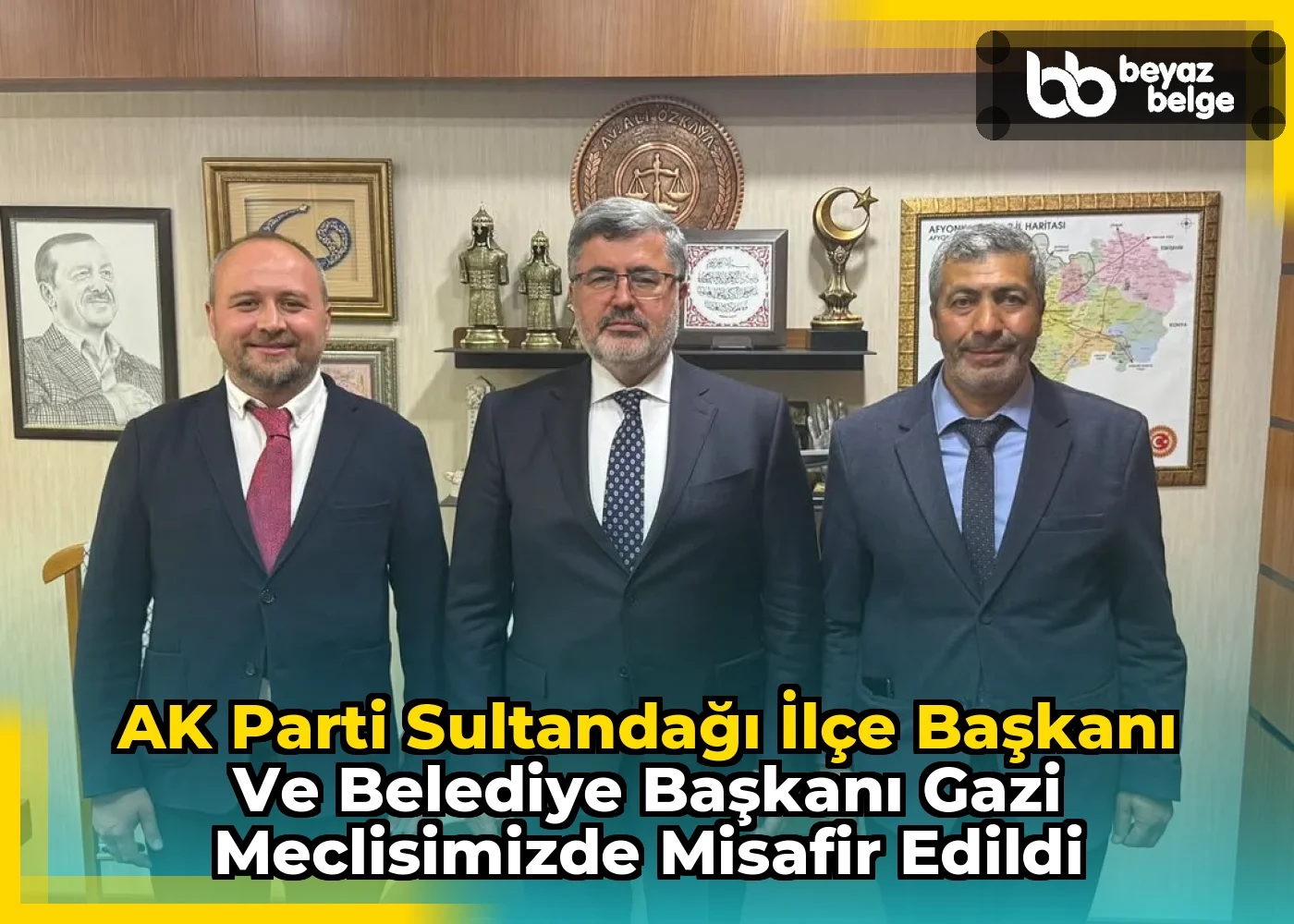 AK Parti Sultandağı İlçe Başkanı ve Belediye Başkanı Gazi Meclisimizde Misafir Edildi