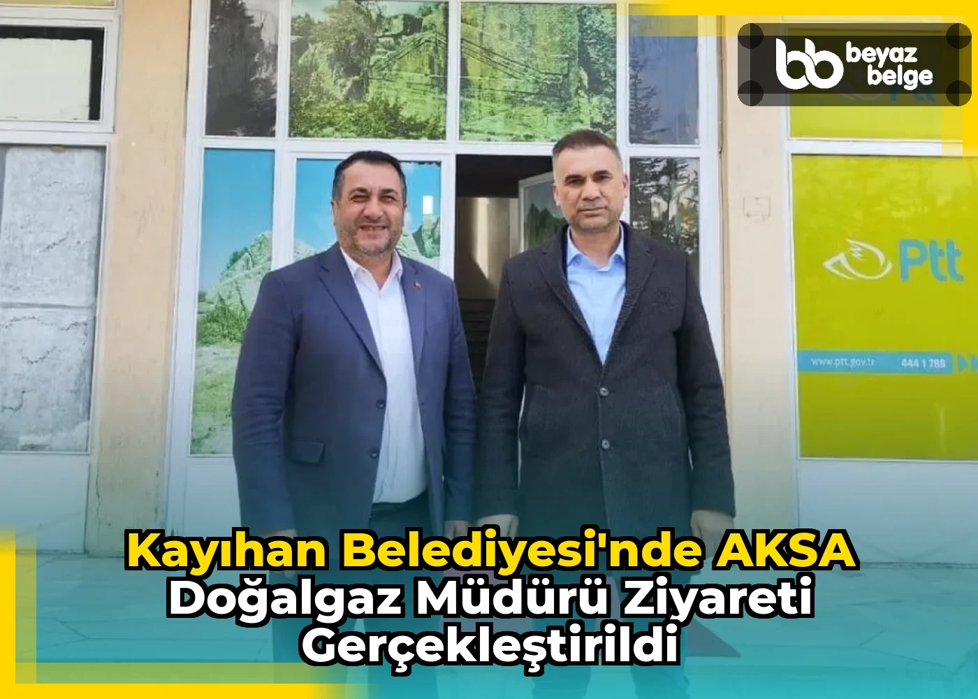 Kayıhan Belediyesi'nde AKSA Doğalgaz Müdürü Ziyareti Gerçekleştirildi