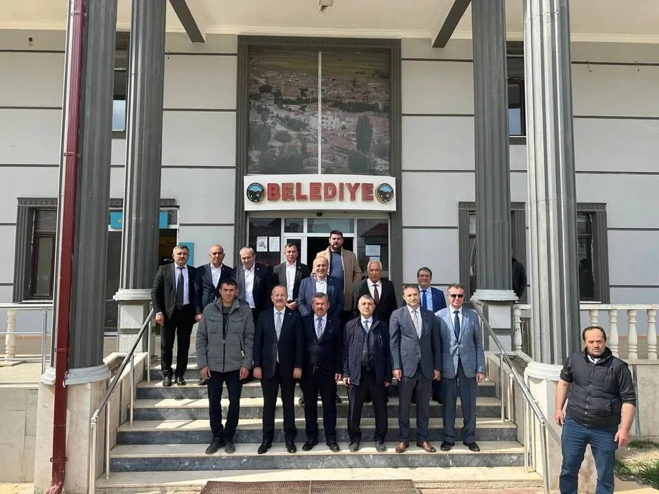 Afyonkarahisar Milletvekili İbrahim Çetinaktı'nın Çıkrık Belediye Başkanı İle Ziyareti