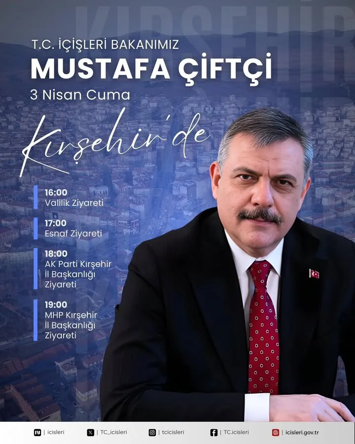 T.C. İçişleri Bakanlığı'ndan Güncel Paylaşım