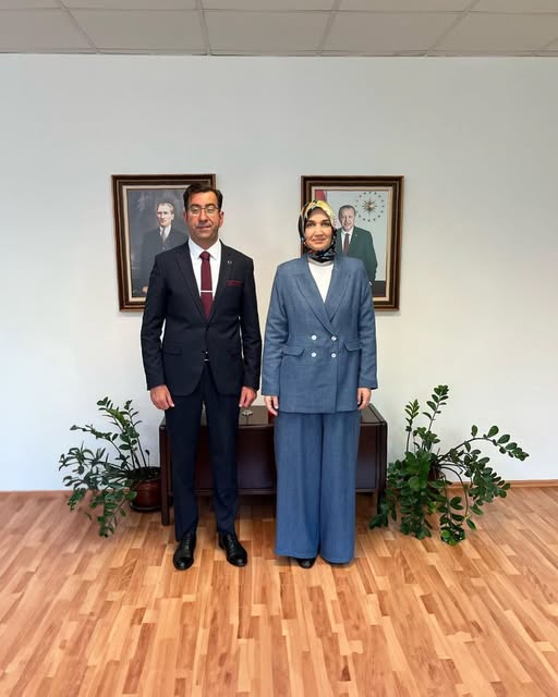 Afyonkarahisar Valisi Yiğitbaşı, Karlsruhe Başkonsolosu Sezgin'i Makamında Ağırladı
