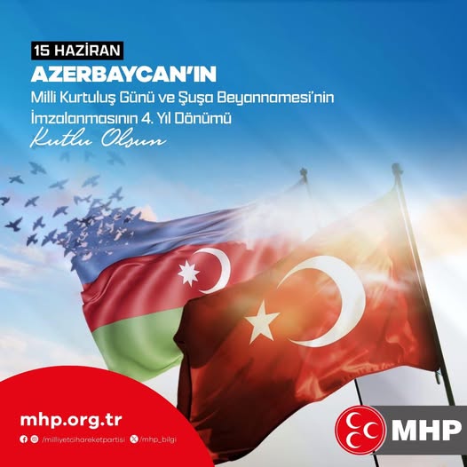 Afyonkarahisar MHP'den Azerbaycan'a Kutlama Mesajı