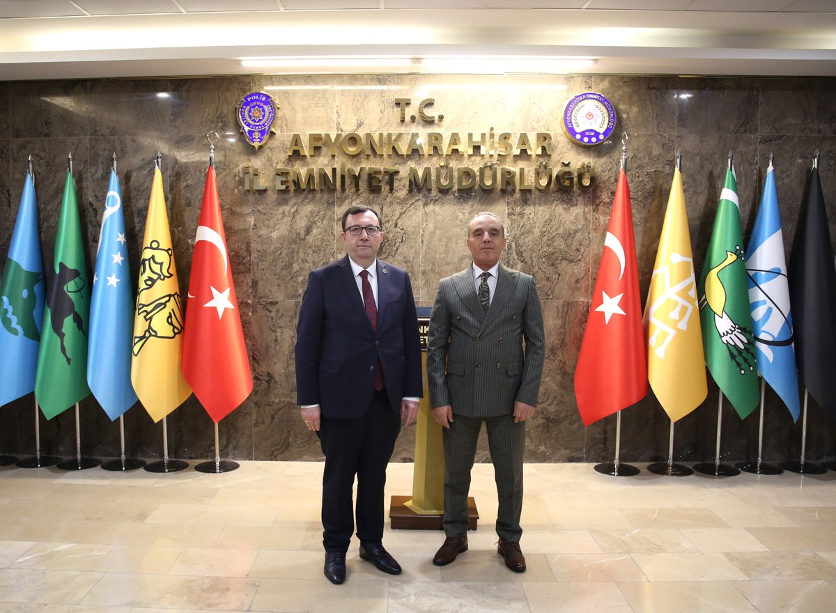 Afyonkarahisar Emniyet Müdürlüğüne TBMM Ziyareti