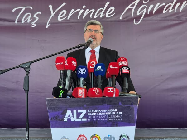 Afyonkarahisar'da Mermer Fuarı Coşkuyla Açıldı