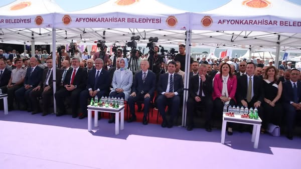 Afyonkarahisar'da Blok Mermer Fuarı Açıldı