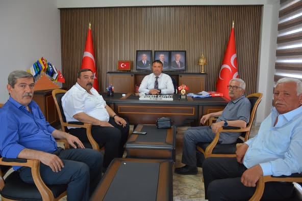 Afyonkarahisar MHP'de İl Başkanlığı Ziyareti Gerçekleşti