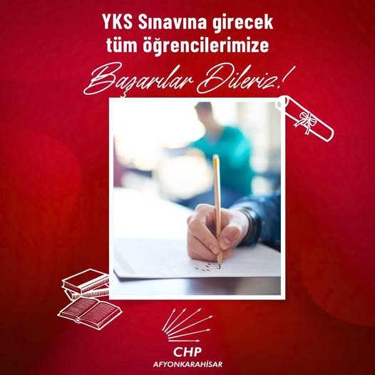 CHP'den YKS Adaylarına Destek: 