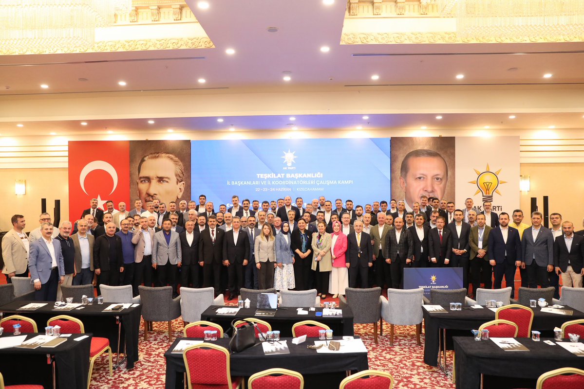 AK Parti Afyonkarahisar İl Başkanı Şahin, Kızılcahamam Çalışma Kampını Tamamladı