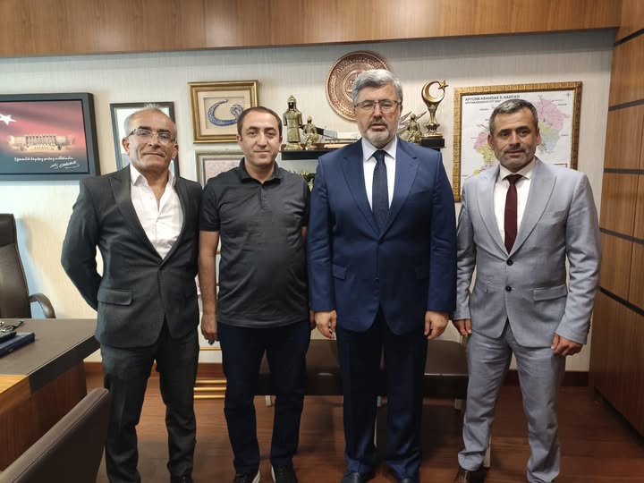 Afyonkarahisar Milletvekili Özkaya, Haydarlı Belediye Başkanı Çetinkaya'yı TBMM'de Ağırladı