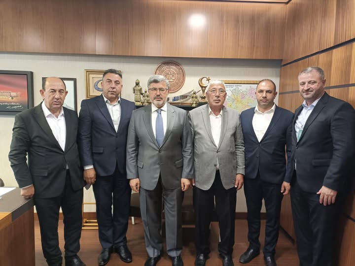AK Parti Afyonkarahisar Milletvekili Özkaya, Pancar Üreticileri Kooperatifi'ni Ağırladı