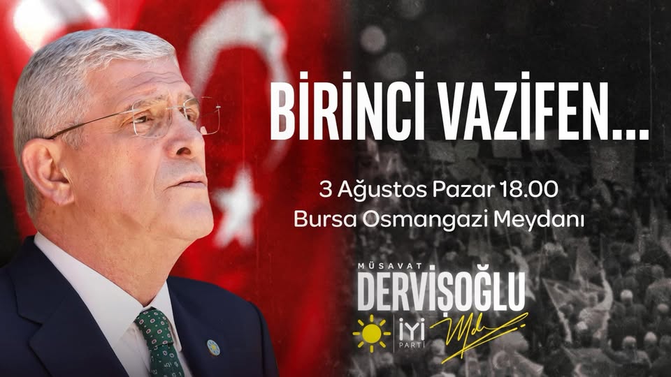 İYİ Parti, Bursa'da Gençlerle Buluşuyor: