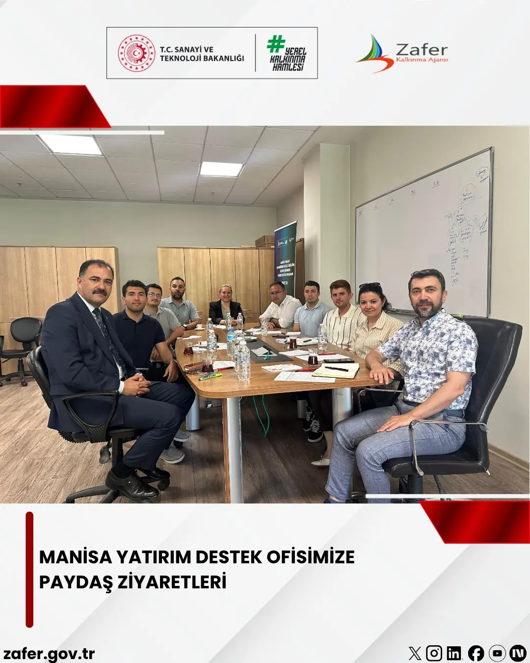 Manisa Yatırım Destek Ofisi'nde paydaş görüşmeleri yapıldı