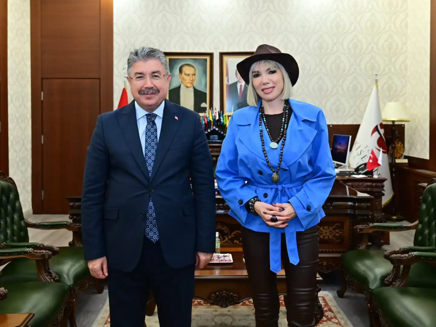 Belma Belen'den Valilik Ziyareti