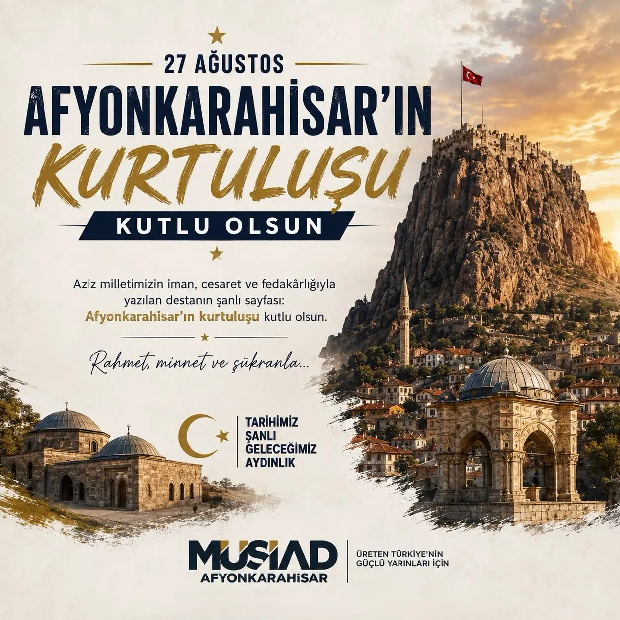 Afyonkarahisar'ın Kurtuluş Günü Coşkuyla Kutlandı