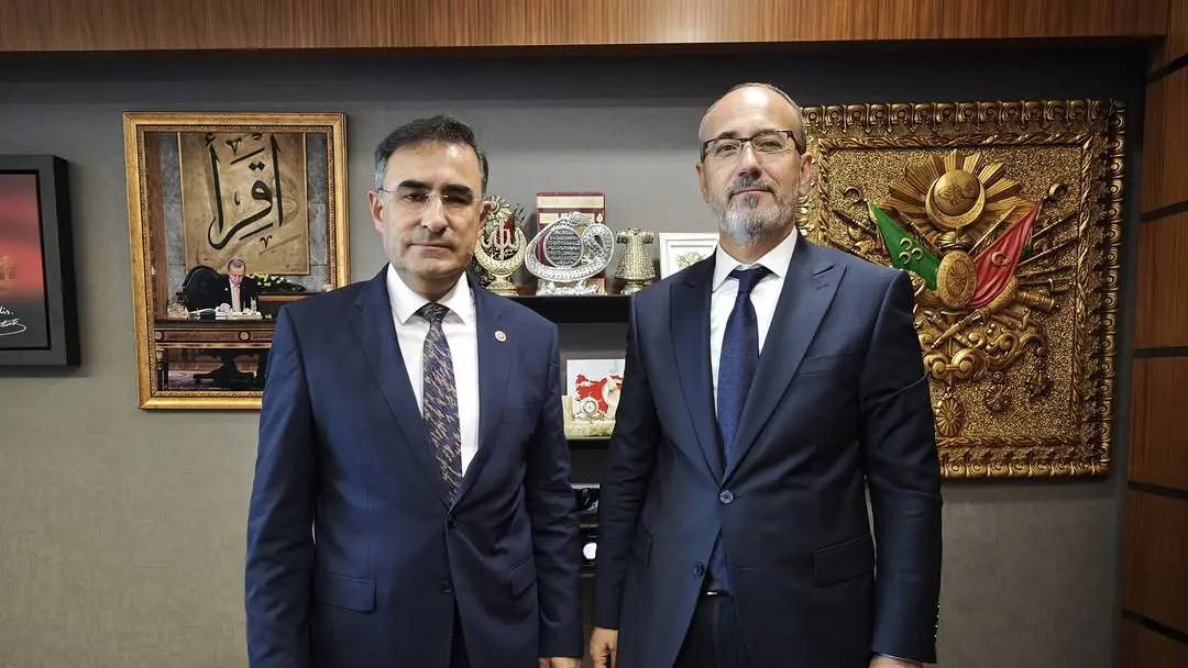 Sağlık Müdürü Öztürk, Milletvekili Arslan'ı Ziyaret Etti