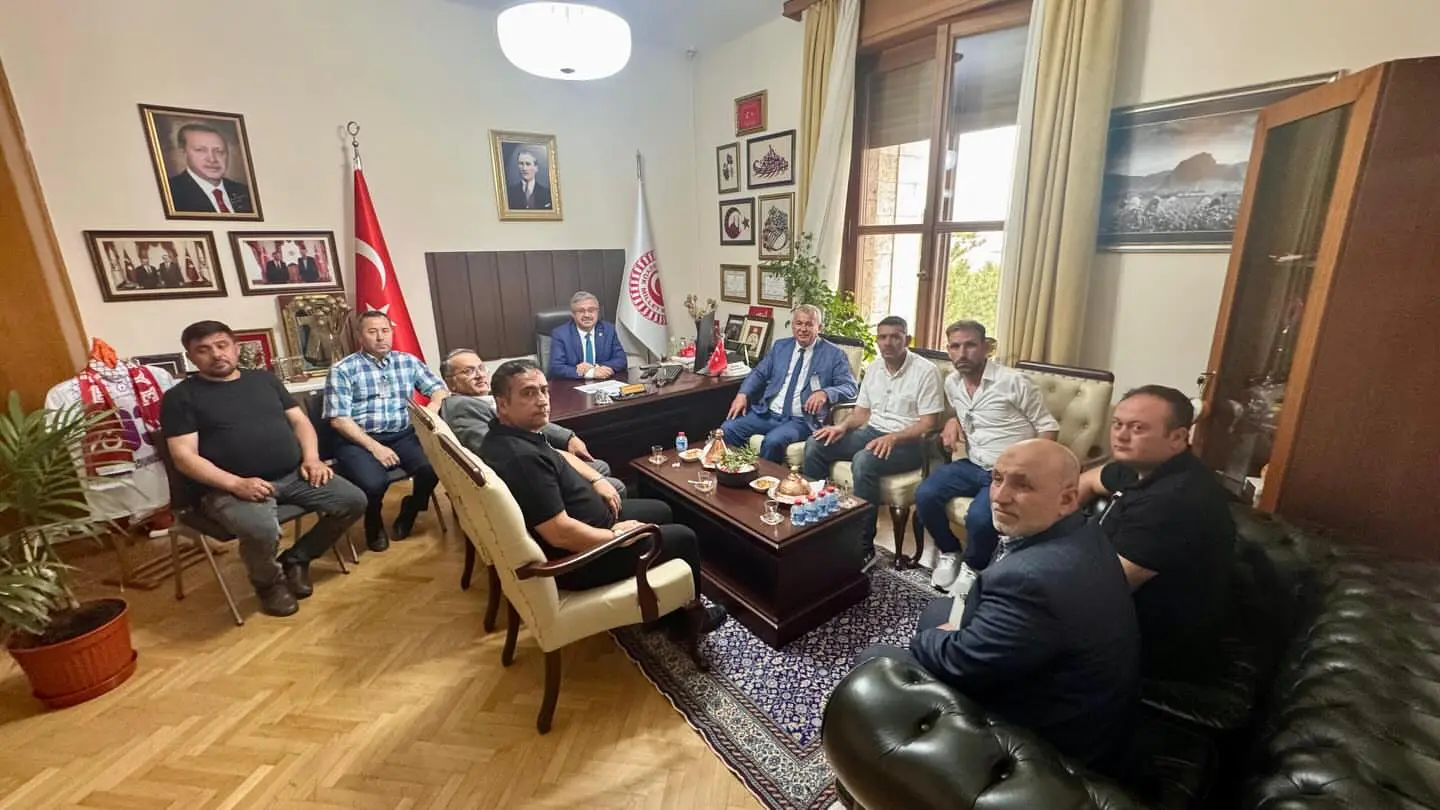 İhsaniye İlçe Başkanı TBMM'de ziyaret gerçekleştirdi