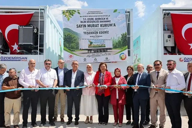Yeni çevre araçları hizmete alındı