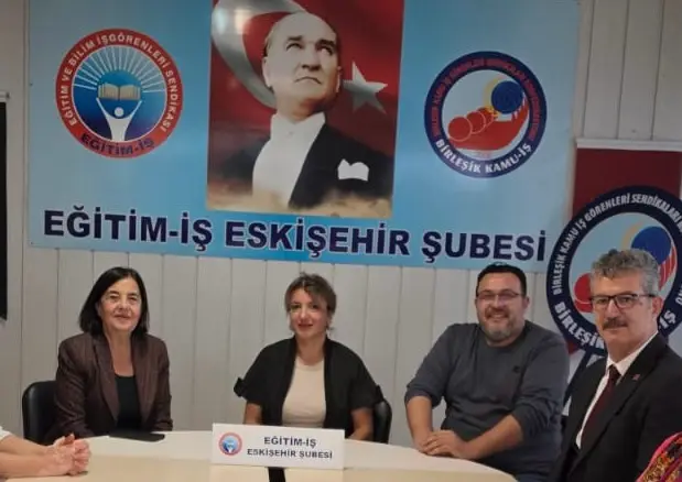 Eğitim-İş Eskişehir Şubesi'ne Ziyaret