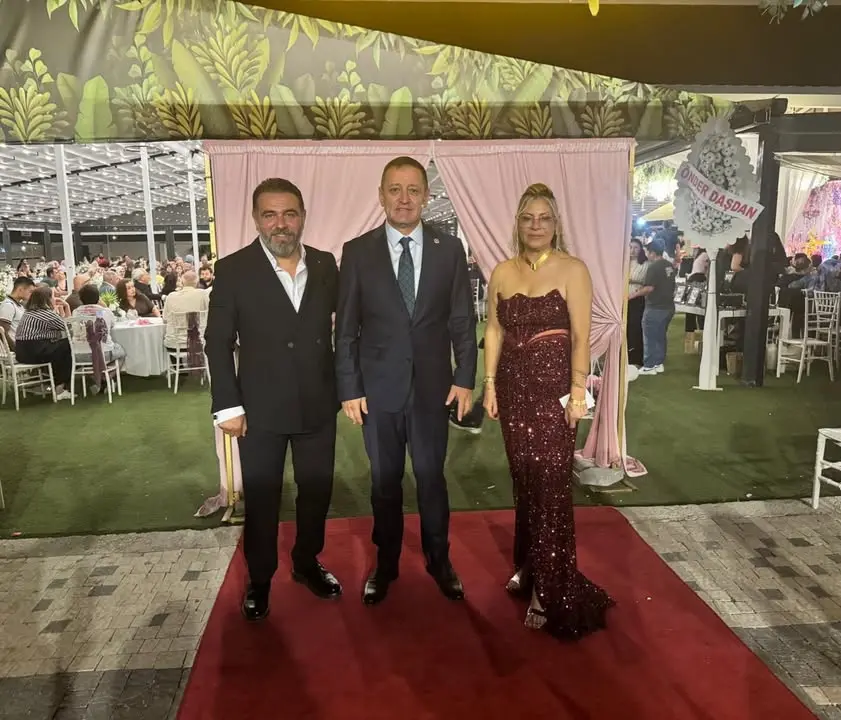 Hasan Basri Sönmez, düğün merasimine katıldı