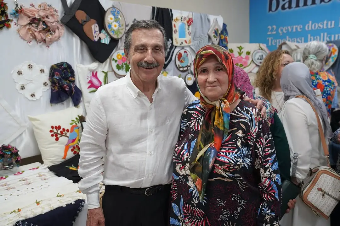 Tepebaşı'nda Kadınların Yıl Sonu Sergisi Açıldı