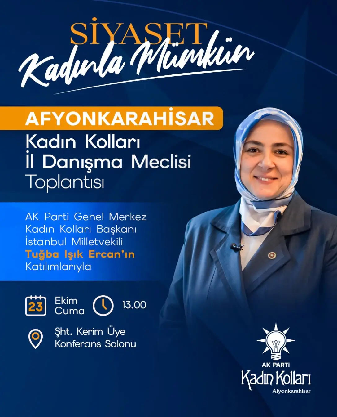 Kadın Kolları Toplantısı Duyuruldu