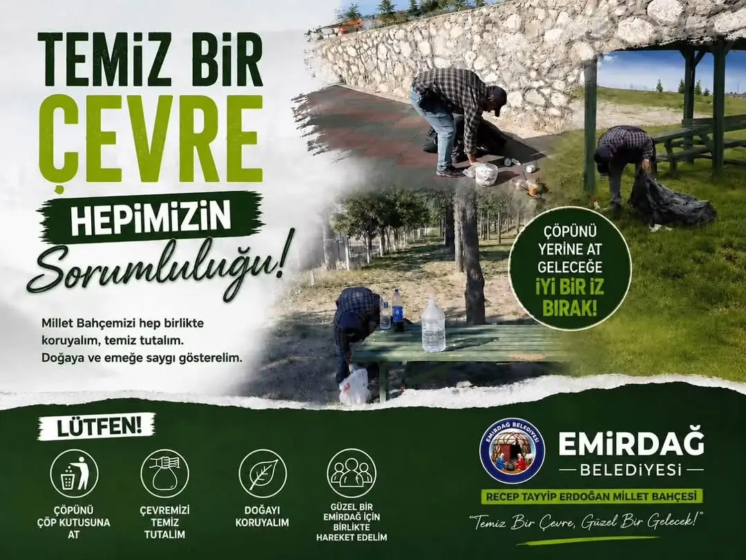 Emirdağ Belediyesi'nden Temizlik Vurgusu