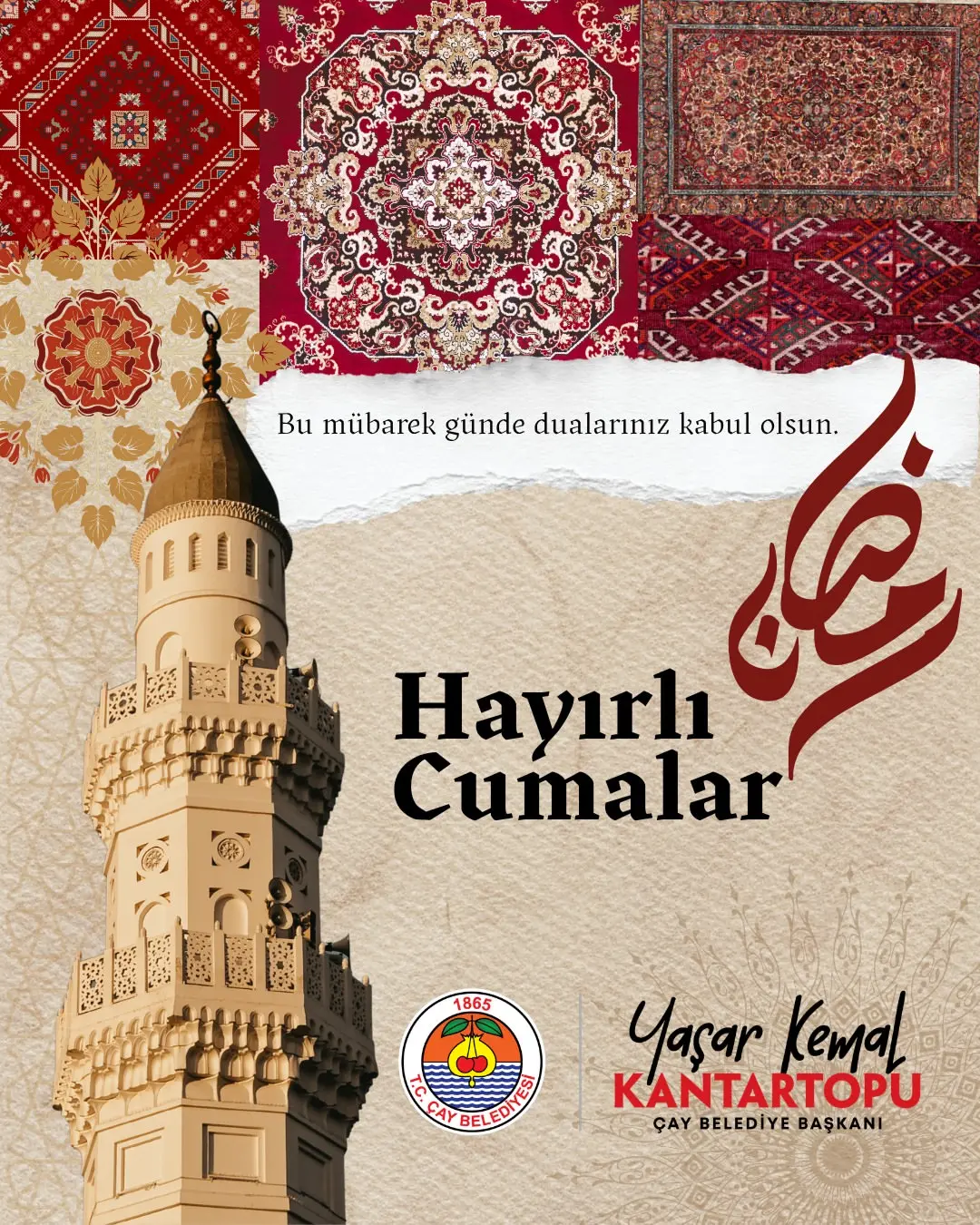 Cuma Günü Dualarınız Kabul Olsun