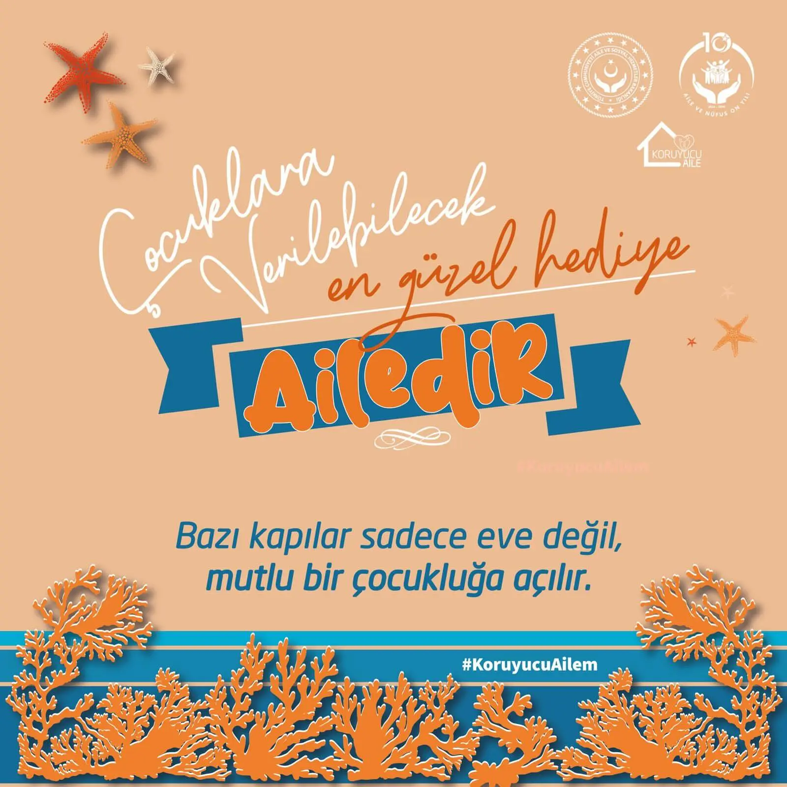 Koruyucu aileler çocukların hayat hikayelerine eşlik ediyor