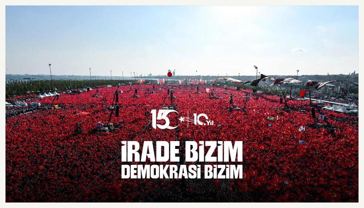 15 Temmuz Zaferi Kutlamaları Başladı