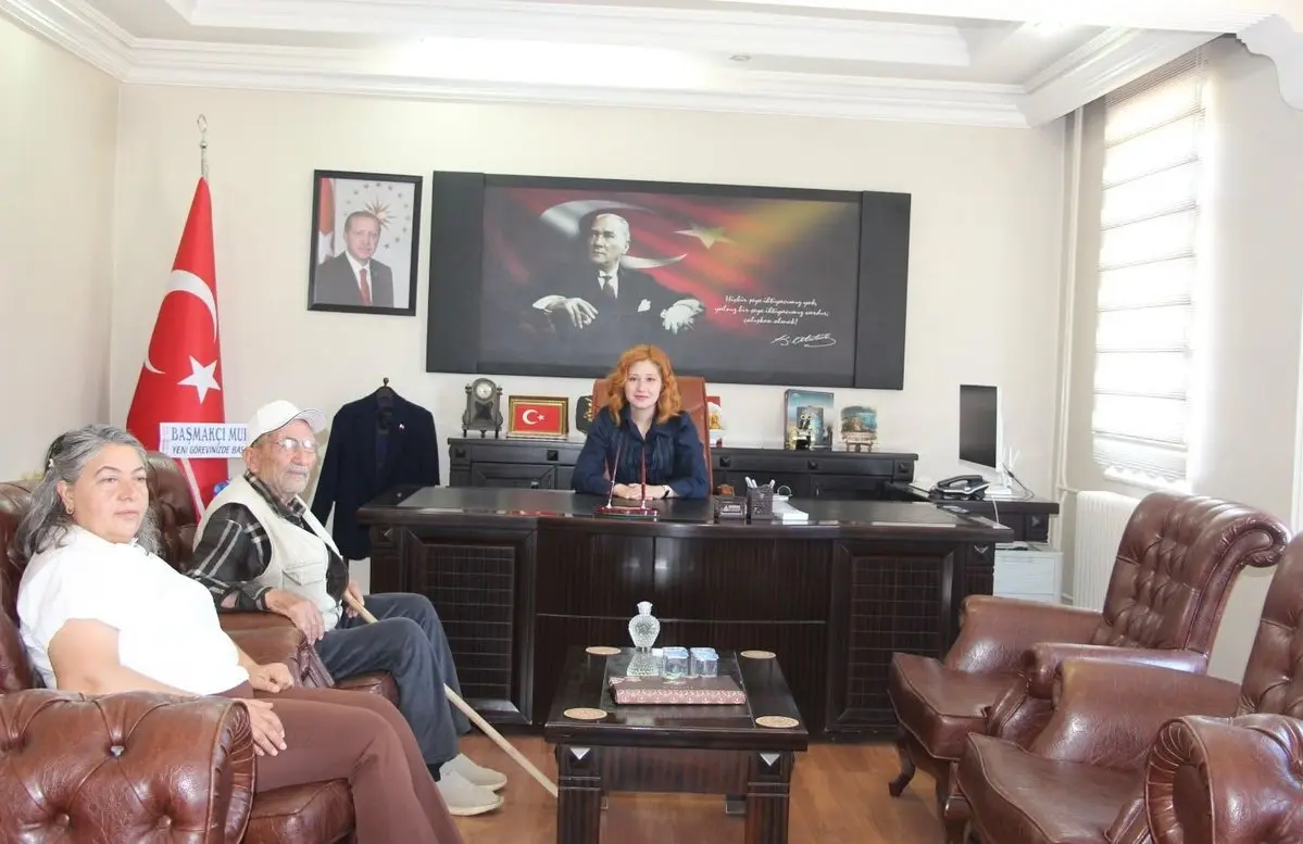 Kaymakam Merve Bayrı'ya ziyaret