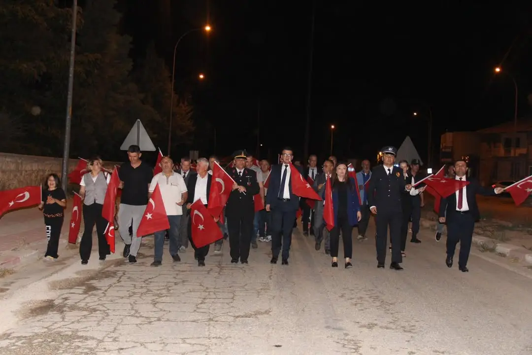 Evciler'de 15 Temmuz Etkinlikleri Gerçekleşti
