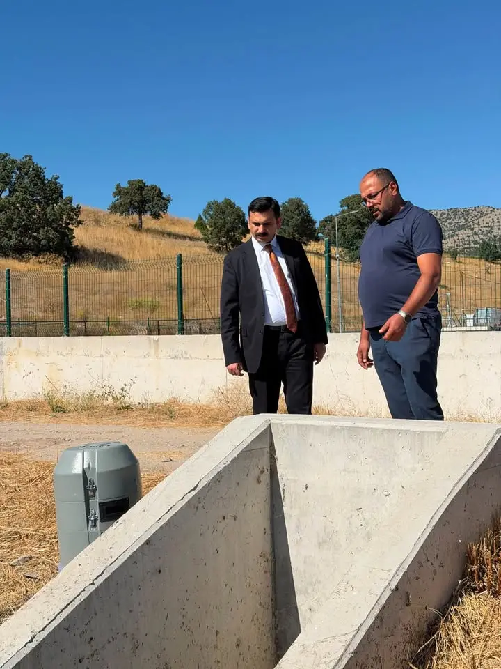 Bayat'ta Su Arıtma Tesisine Ziyaret