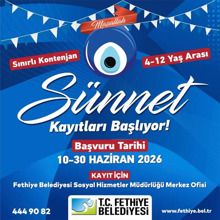 Fethibey Belediyesi'nden ücretsiz sünnet desteği