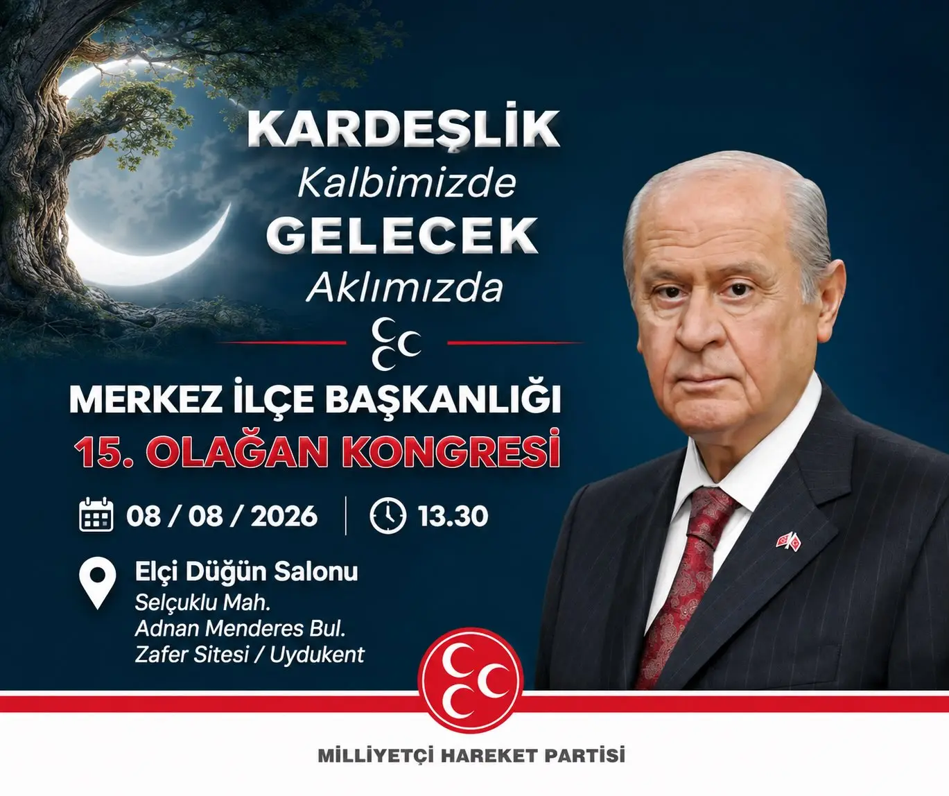 MHP Afyonkarahisar Kongresi Daveti