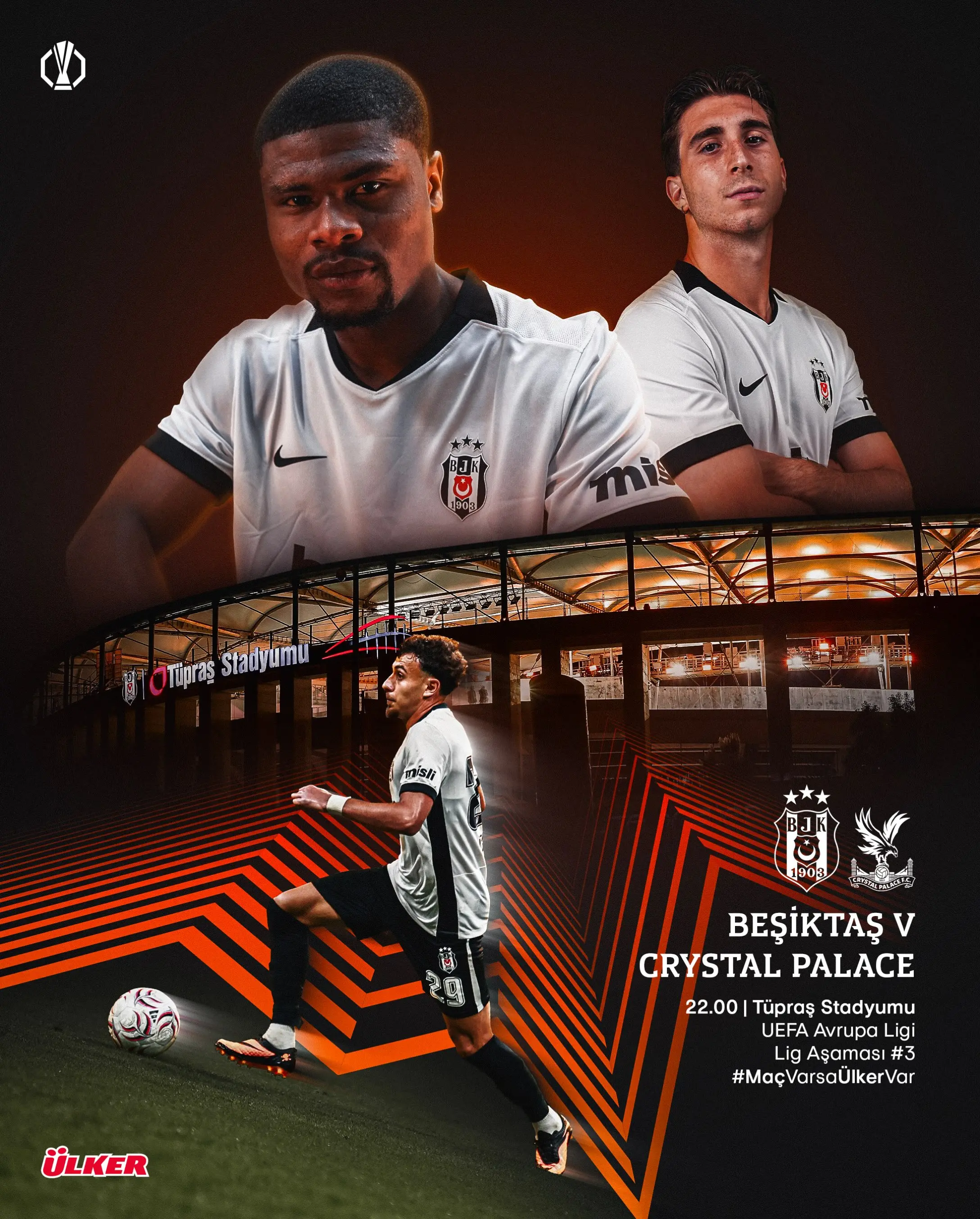 Beşiktaş, UEFA Avrupa Ligi Maçını Duyurdu