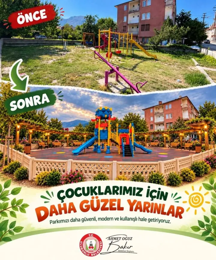 Uluborlu'da Beş Yeni Çocuk Parkı Yapılacak