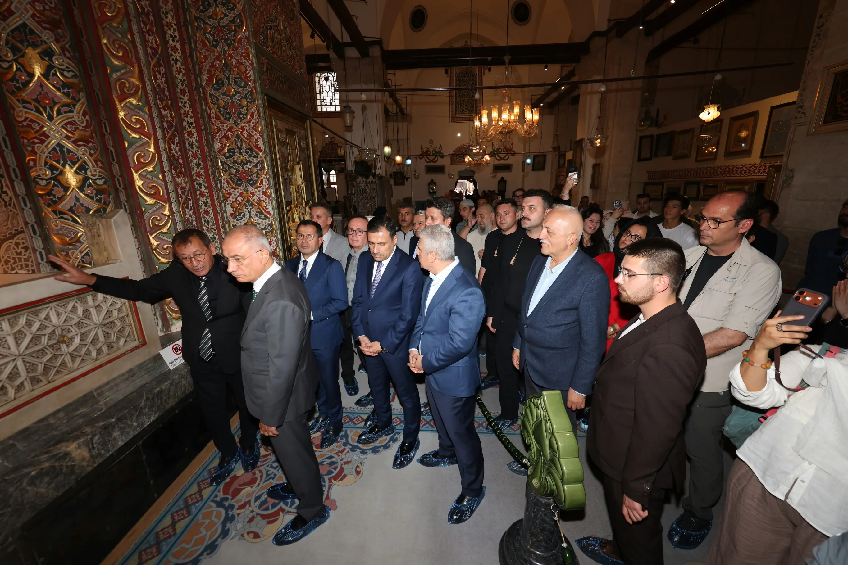 Mevlana Türbesi'nde Ziyaret Gerçekleşti
