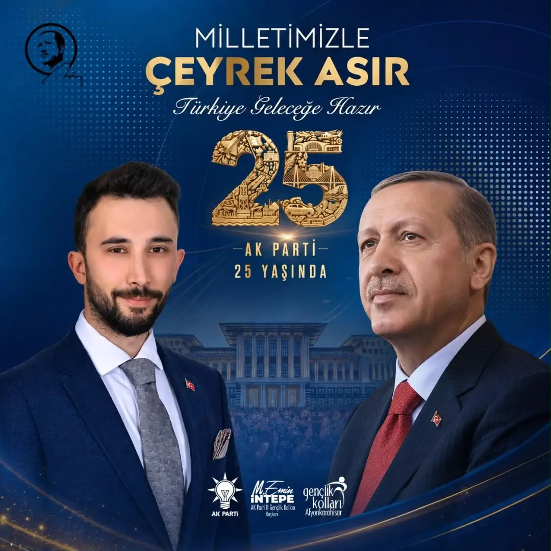 AK Parti'nin 25. Yılı Kutlandı
