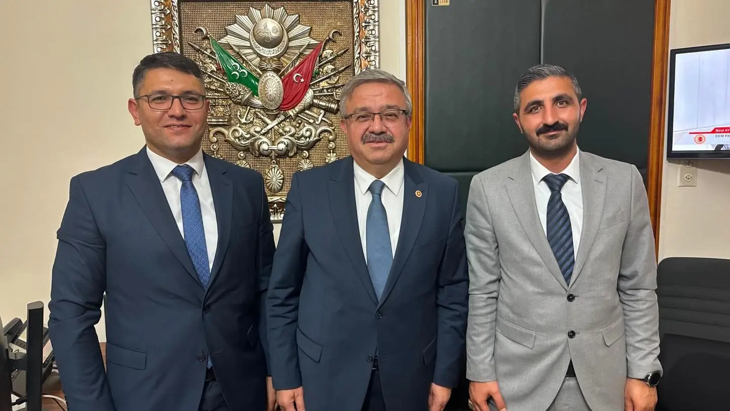 Dinar İlçe Başkan Yardımcısı TBMM'yi Ziyaret Etti