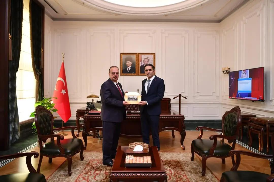 Ankara Valiliği'nde önemli ziyaret gerçekleşti