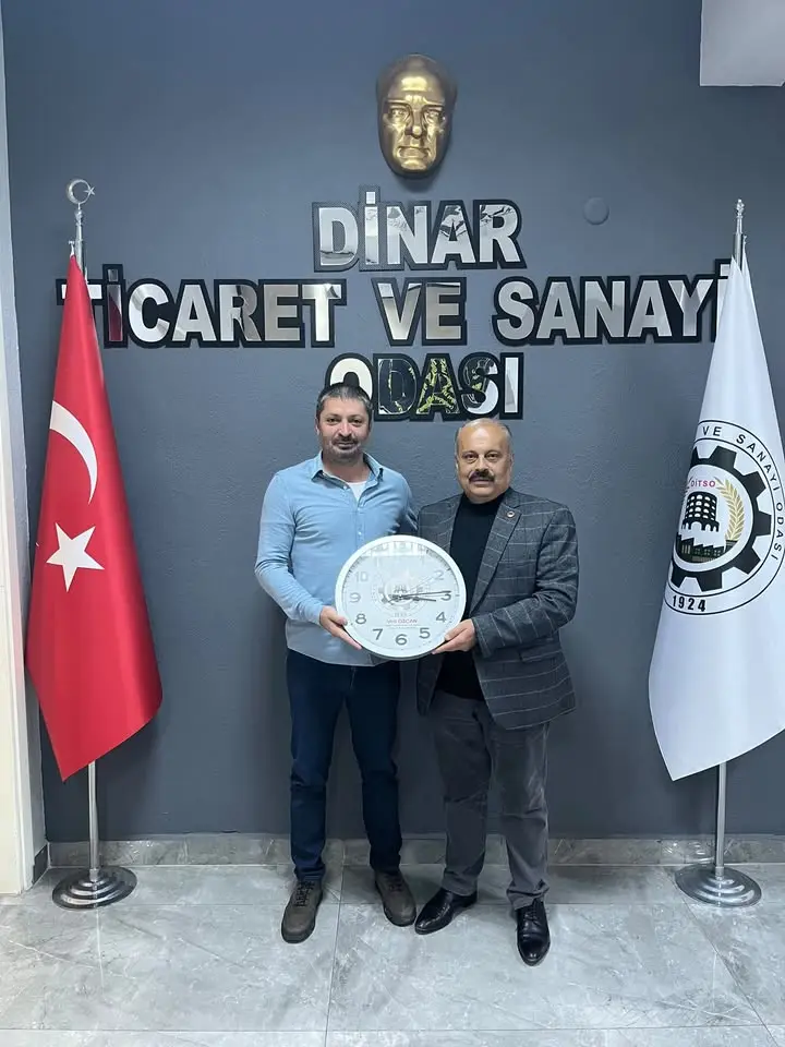 Dinar Ticaret ve Sanayi Odası yeni üyesini duyurdu