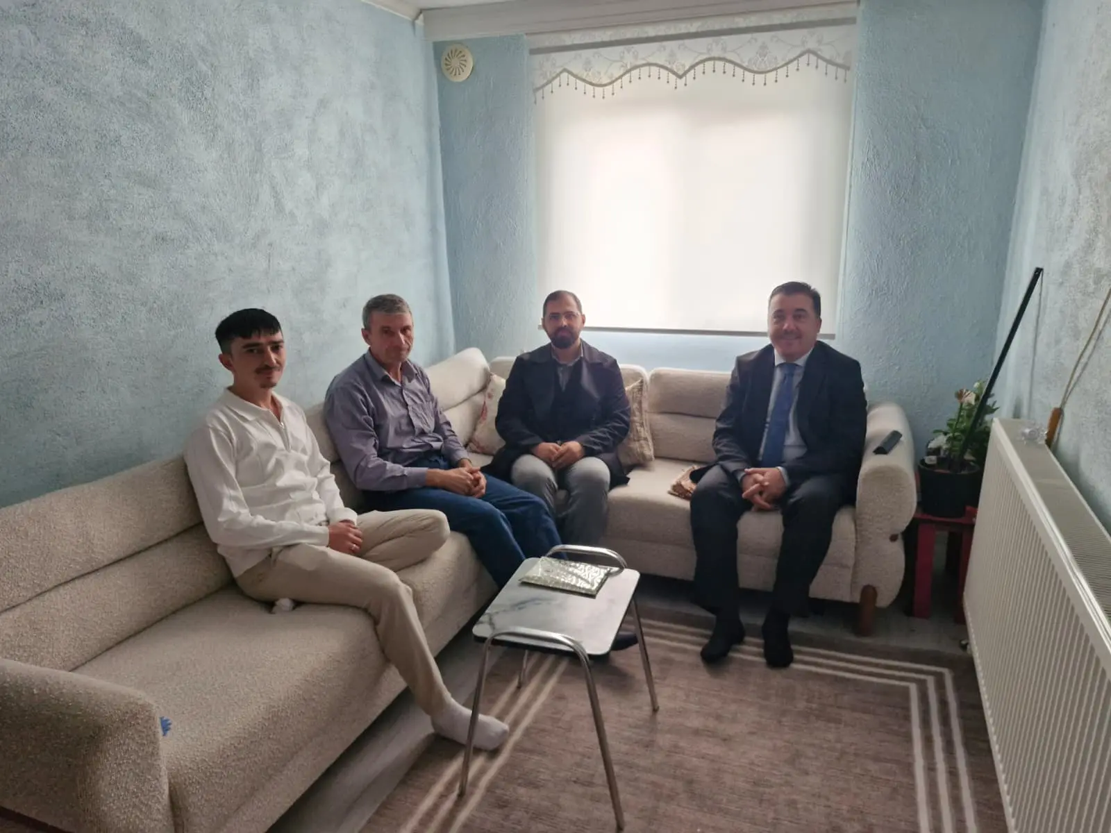 Müftü Yıldız, Şehit Ailesini Ziyaret Etti