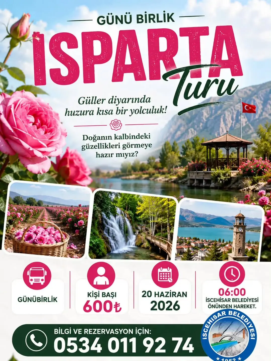Isparta Turu Detayları Açıklandı